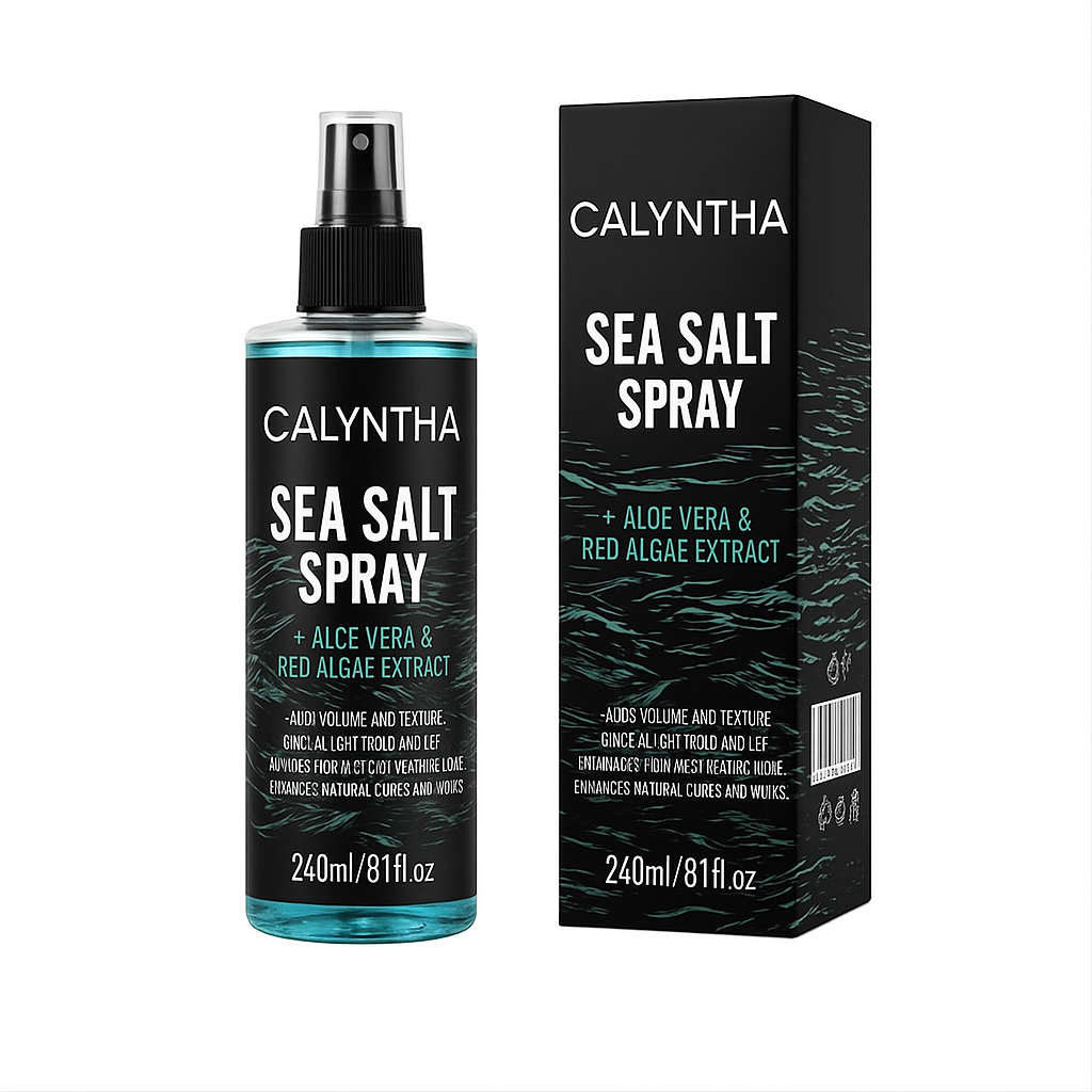 Calyntha Premium Sea Salt Hair Spray – Barber-Grade Texture & Volume
