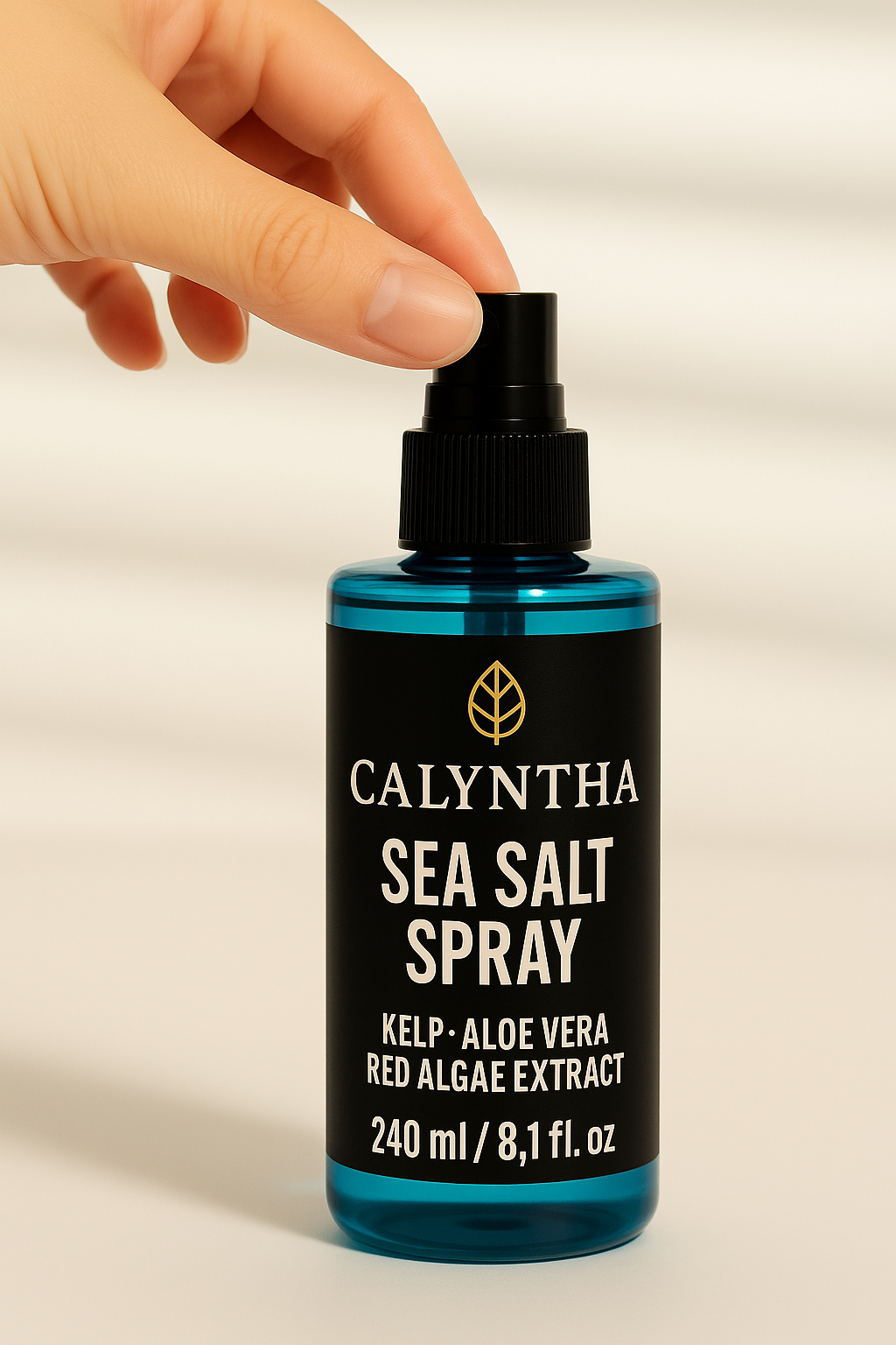 Calyntha Premium Sea Salt Hair Spray – Barber-Grade Texture & Volume