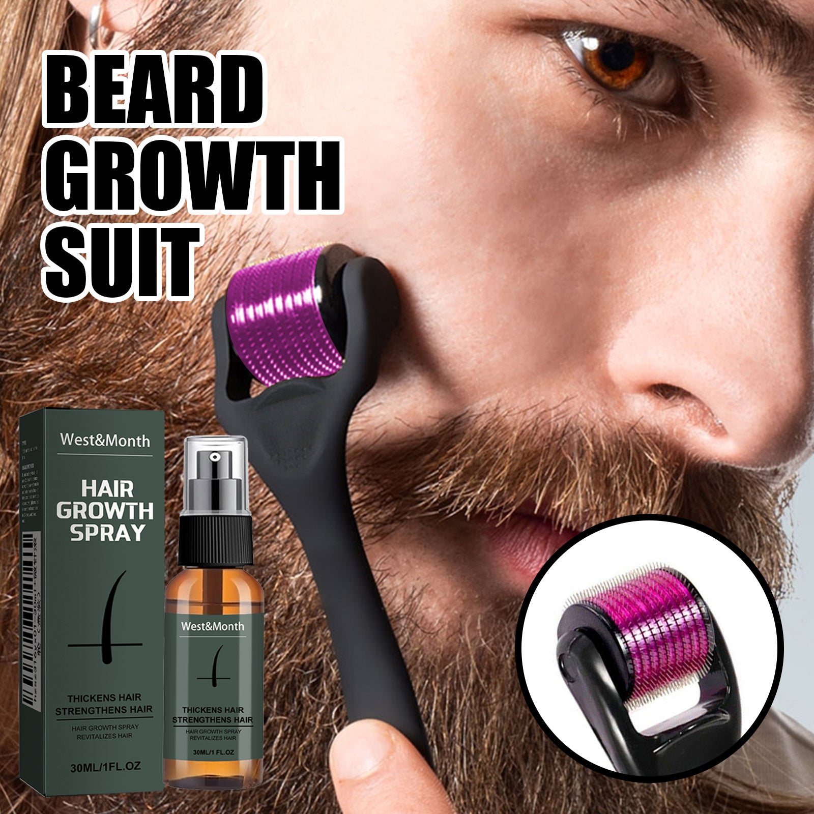 Calyntha™ Precision Moustache & Beard Booster