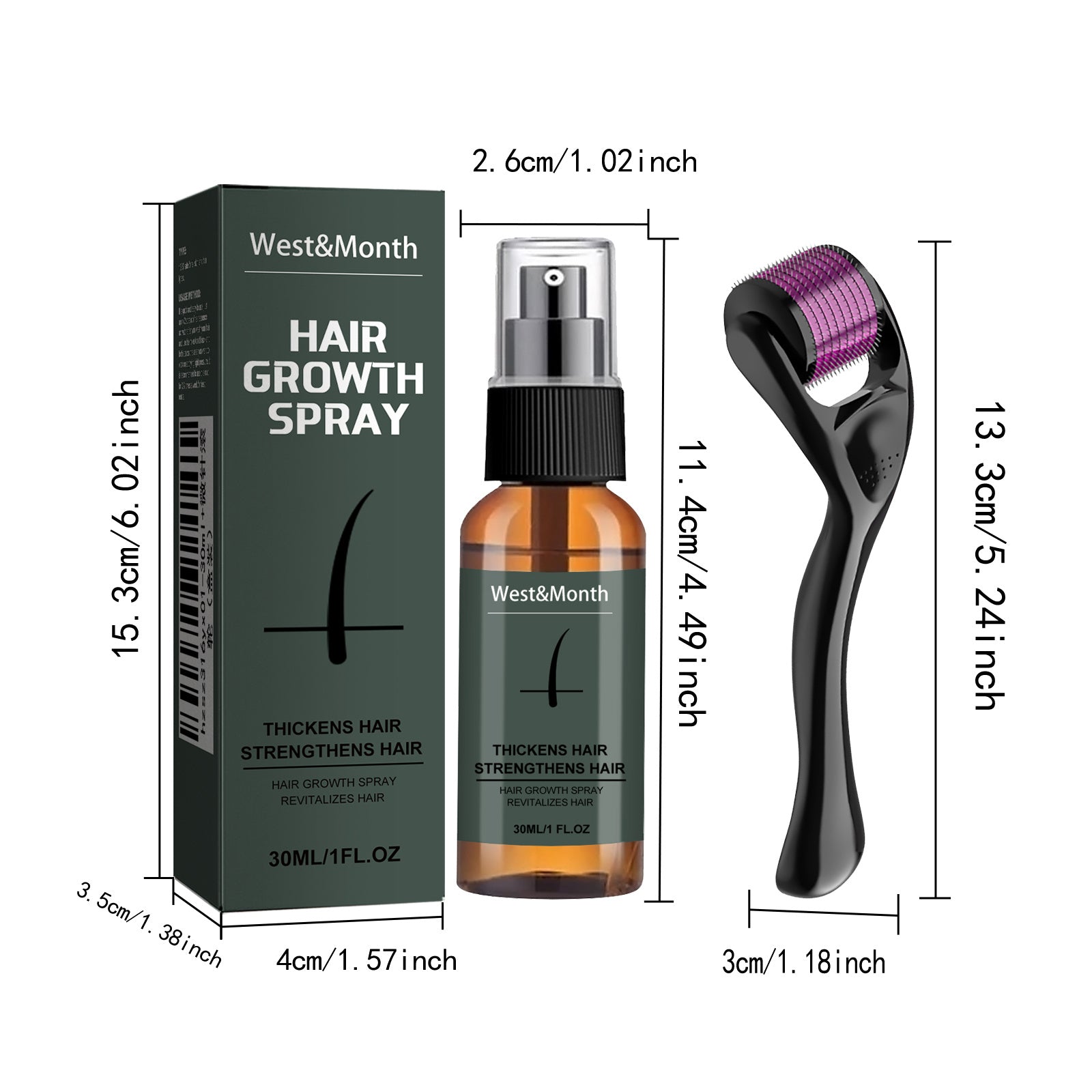 Calyntha™ Precision Moustache & Beard Booster